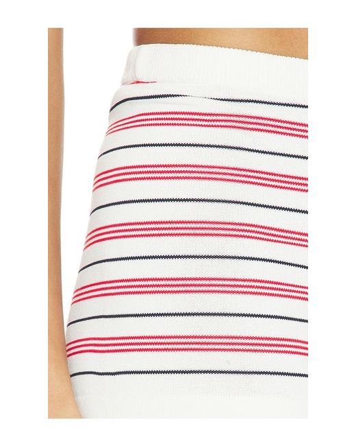 MORE TO COME White Tameka Knit Short