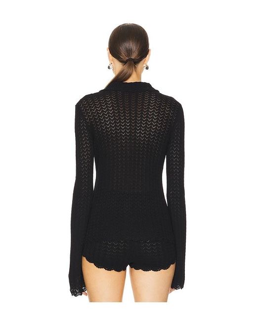 LPA Black Hana Cardigan