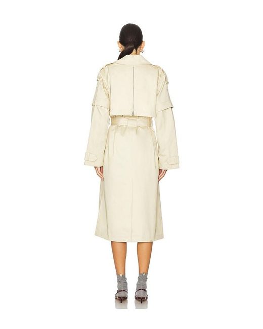 AllSaints Natural Clyde Trench