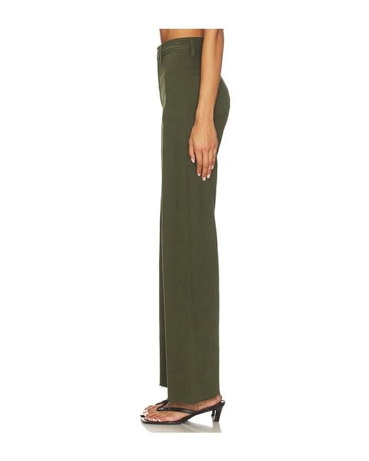Pistola Green Penny High Rise Wide Jeans