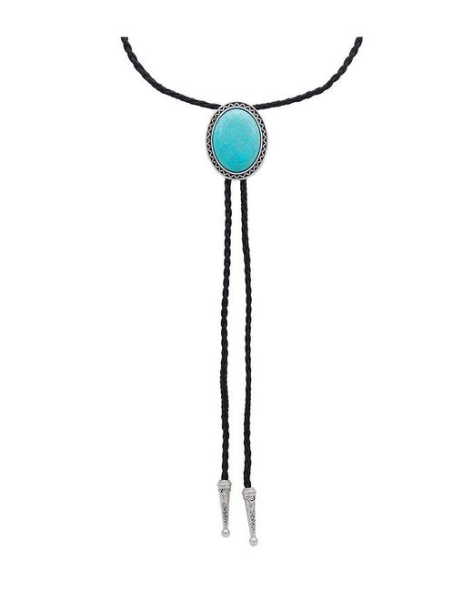 petit moments Black Marengo Bolo Necklace