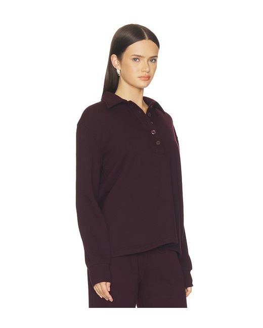 Citizens of Humanity Purple Vintage Polo Pullover