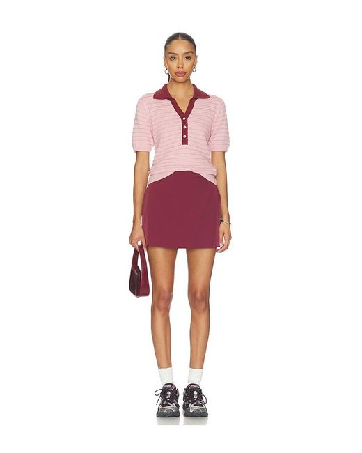 Varley Red Lambert Wrap Short