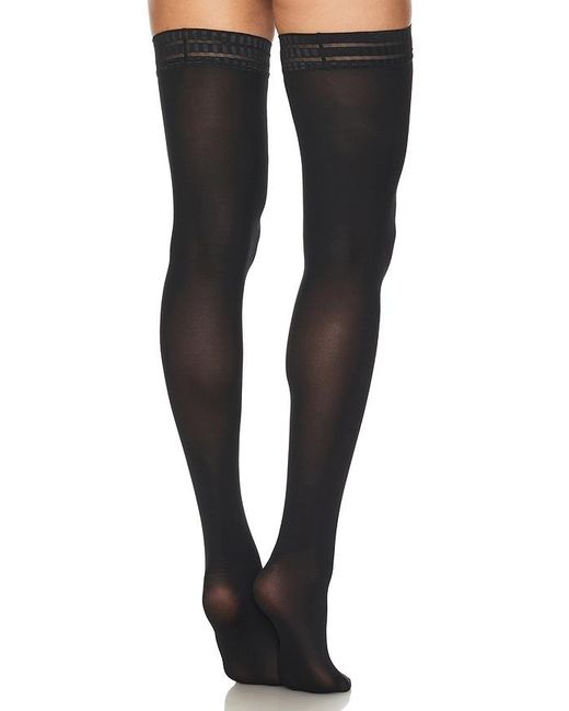 Falke Black TIGHTS PURE MATTE 50 STAY UP
