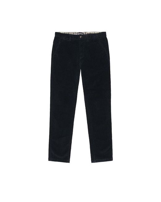 Barbour Black Stretch Cord Tailored Trouser for men
