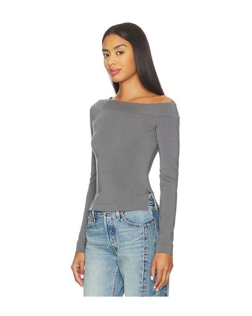 Free People Black The After Long Sleeve