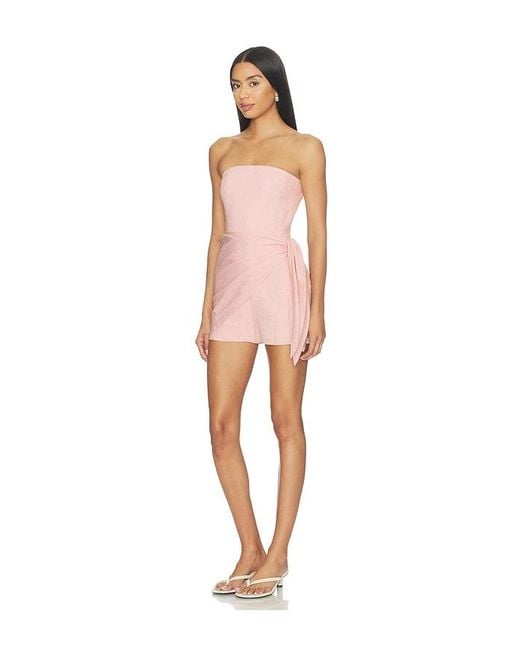Amanda Uprichard Pink X Revolve Revan Romper