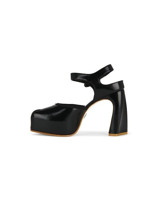Tory Burch Black Peep Toe Platform