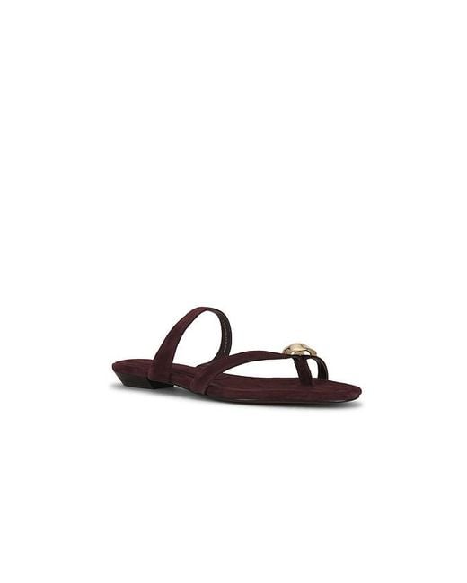 Madewell Black Mila Organic Hardware Thong Sandal