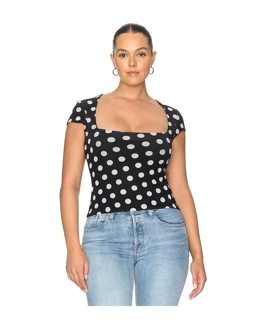 AFRM Blue Winona Top