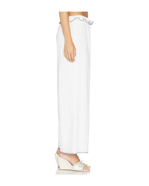 MAJORELLE White Klarissa Pant