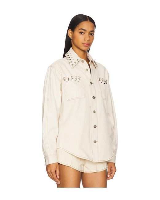 AKNVAS Natural Langärmeliges Shirt Cam