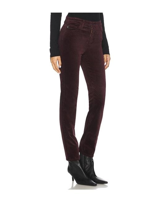 AG Jeans Black Mari Straight