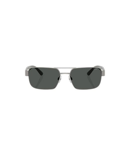 Polo Ralph Lauren Multicolor Rectangle Sunglasses for men