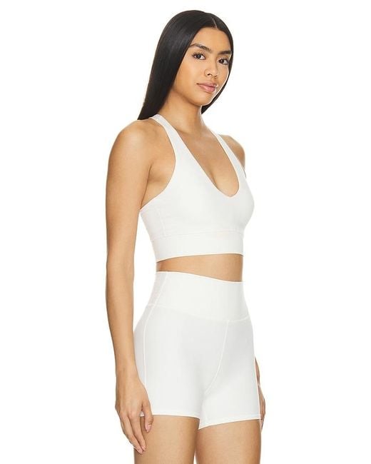 WellBeing + BeingWell Movewell Stevie スポーツブラ White