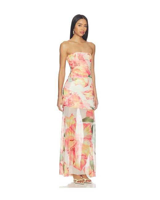 Amanda Uprichard White Leo Maxi Dress