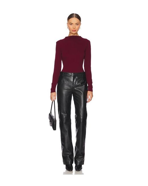 Bobi Red Longsleeve Top