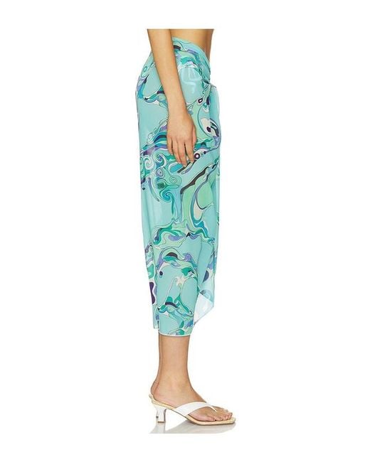 superdown Blue Shakya Sarong