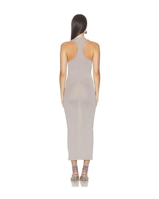Fear Of God White Soft Rib Racerback Dress