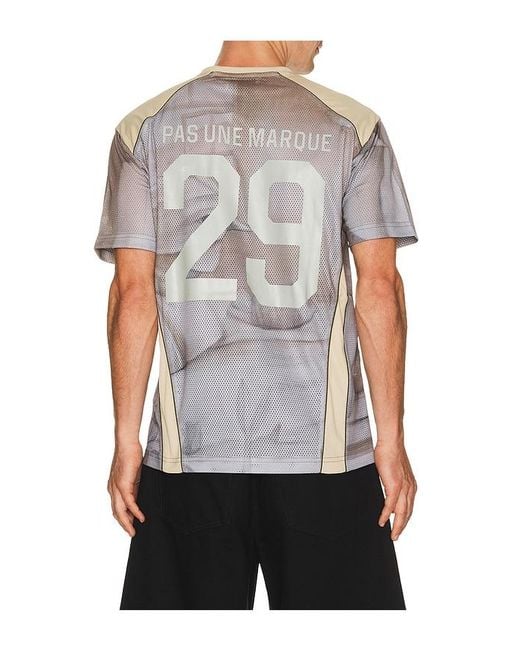 Pas Une Marque Multicolor Mesh Tee for men