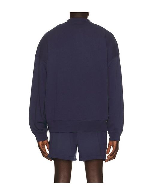 Polo Ralph Lauren Blue Relaxed Fit Fleece Graphic Sweatshirt for men