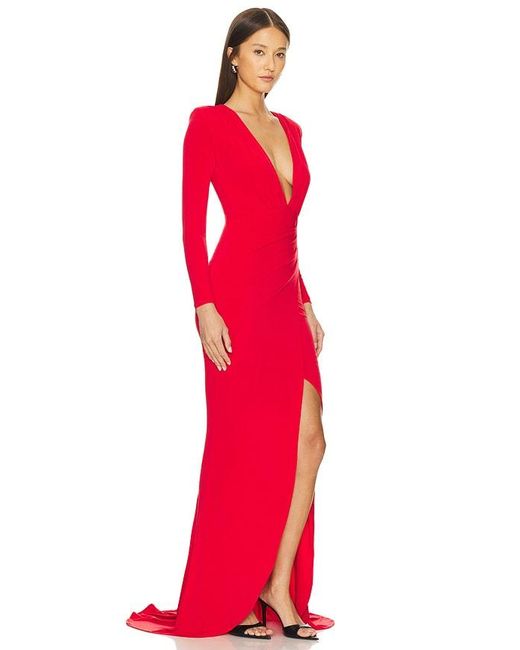 Nookie Red Farrah Gown