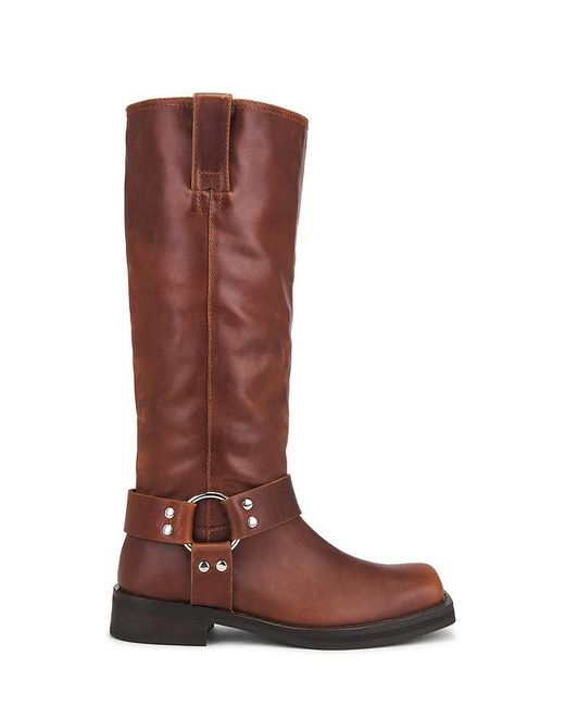 Tony Bianco Brown Biker Boot
