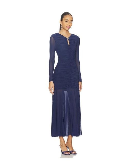 Astr Blue Yasmine Dress