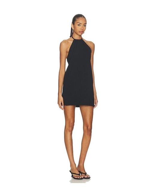 Hunza G Black Halterneck Dress