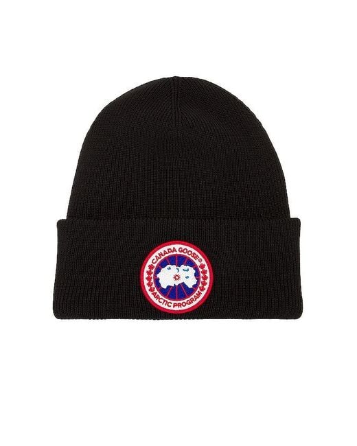 Canada Goose Black Artic Disc Toque Beanie