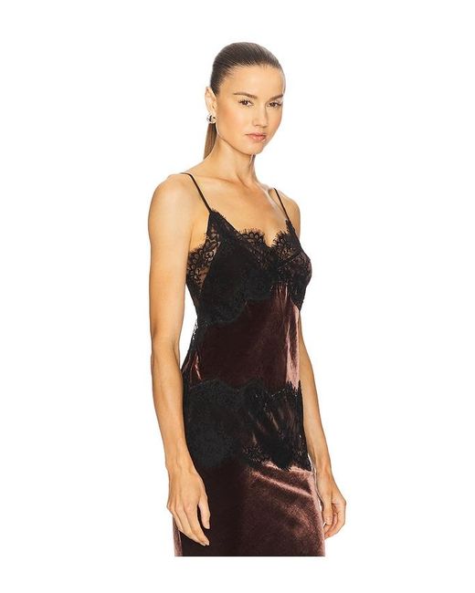Herskind Black Gilly Silk Blend Top