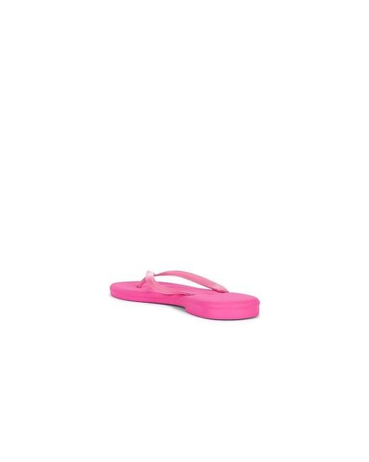 TKEES Pink Aqua Flip Flops