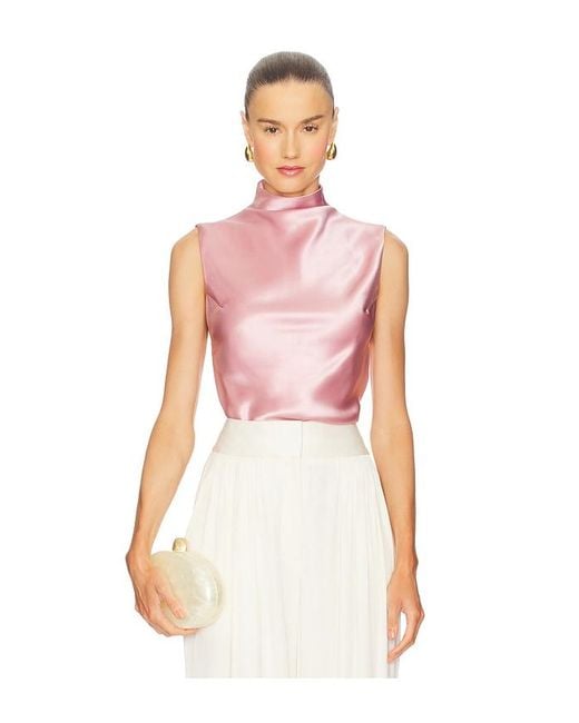 Nanushka Pink Colson Top
