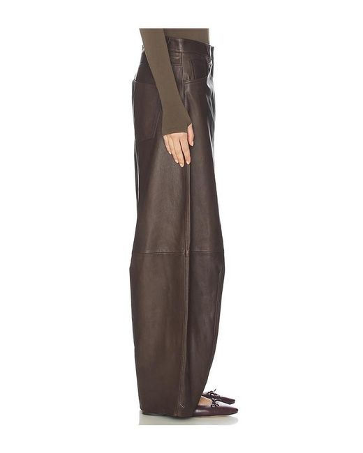 AllSaints Brown Jett Lea Trouser