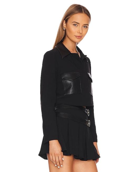 Amanda Uprichard Black Sanders Jacket