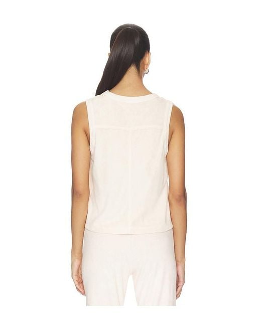 Bobi Natural Undone Edge Muscle Tank Top