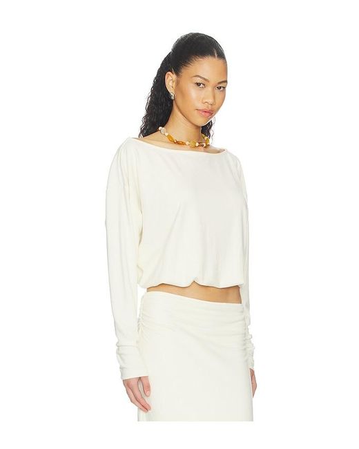 SNDY'S White Alira Top