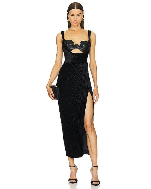 Maria Lucia Hohan Black Abendkleid Ishani