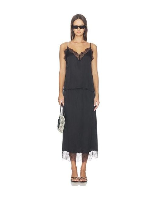 Anine Bing Black Shelby Skirt