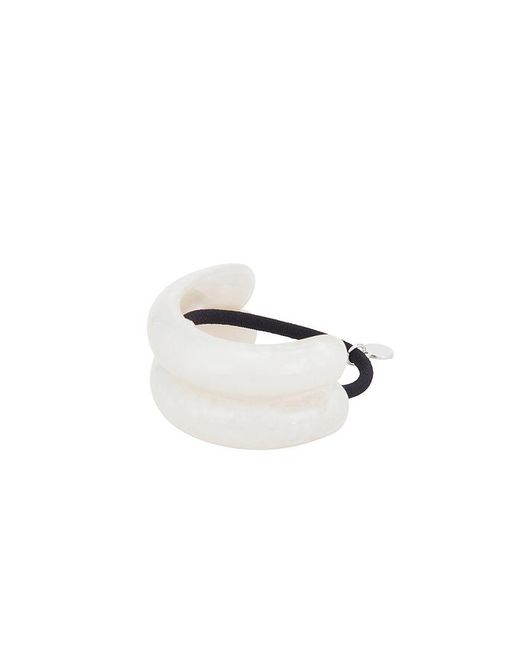 Lelet White Marble Double Arch Pony Cuff