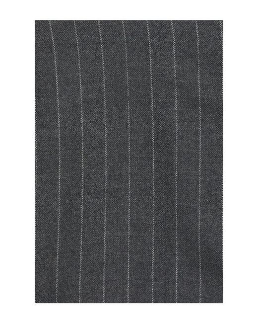 Bevza Black Pinstriped Jumpsuit