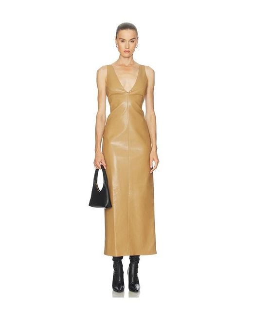 Nanushka Natural Ferriti Dress