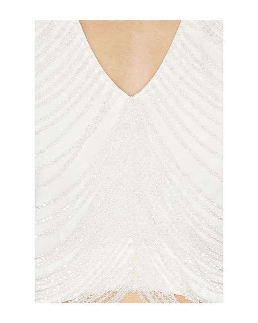 GIUSEPPE DI MORABITO Natural Beaded Top