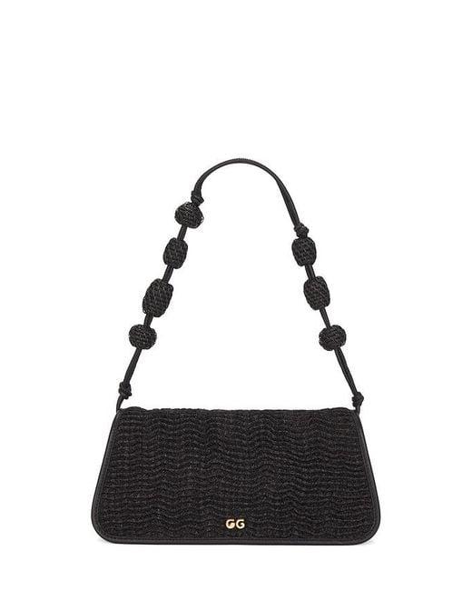 Cult Gaia Black Sunniva Shoulder Bag