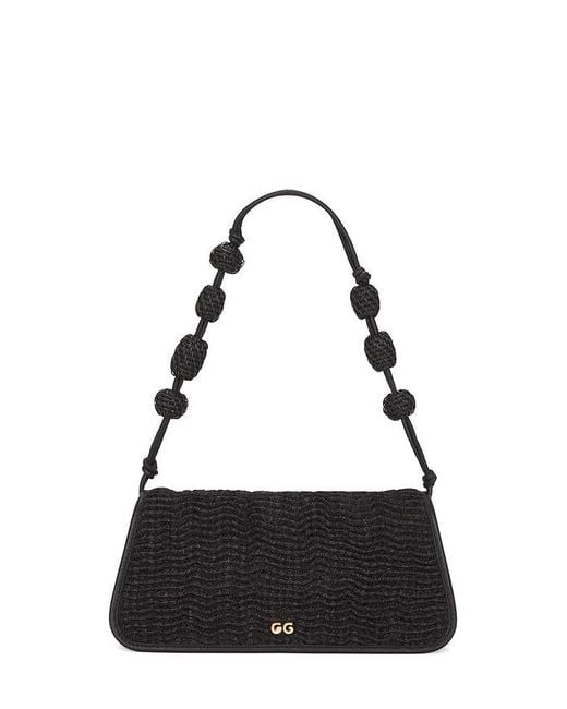 Cult Gaia Black Sunniva Shoulder Bag