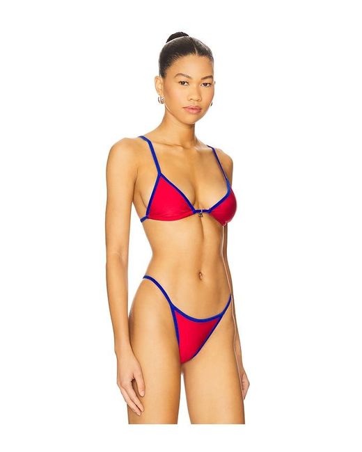 FAE Red Lumi Bikini Top