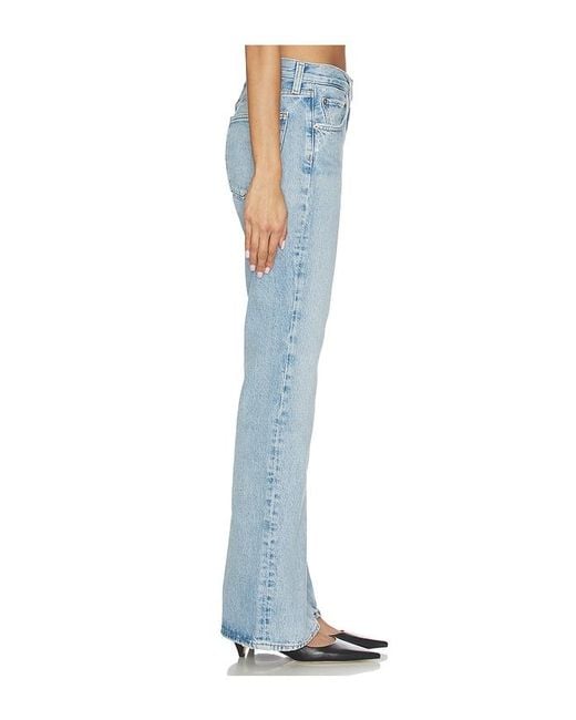 Agolde Blue Kick Boot Jeans