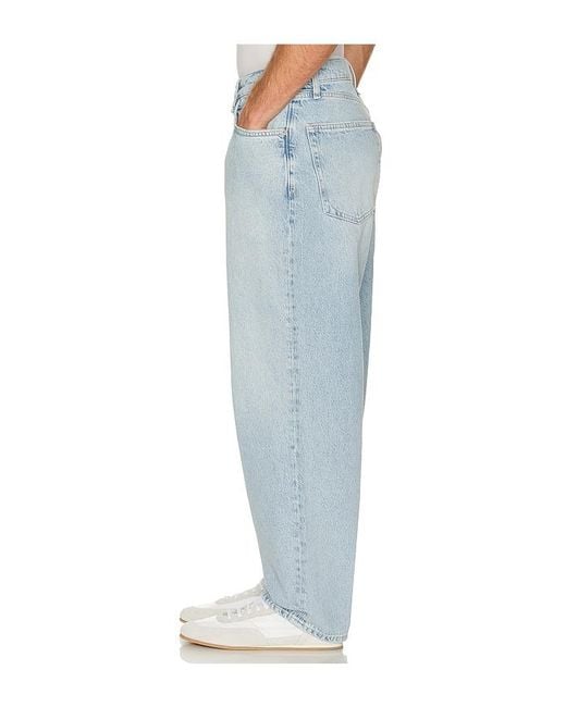 Rag & Bone Blue Baggy Authentic Rigid Jean for men