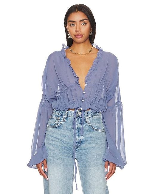 SNDY'S Blue X Revolve Bali Top