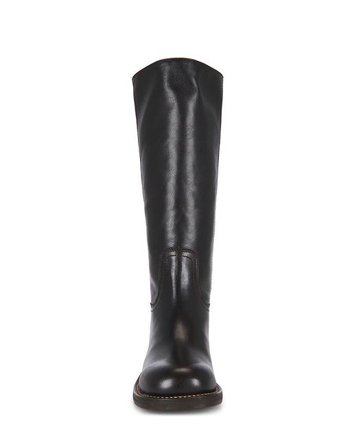 Steve Madden Black Boot Riggs